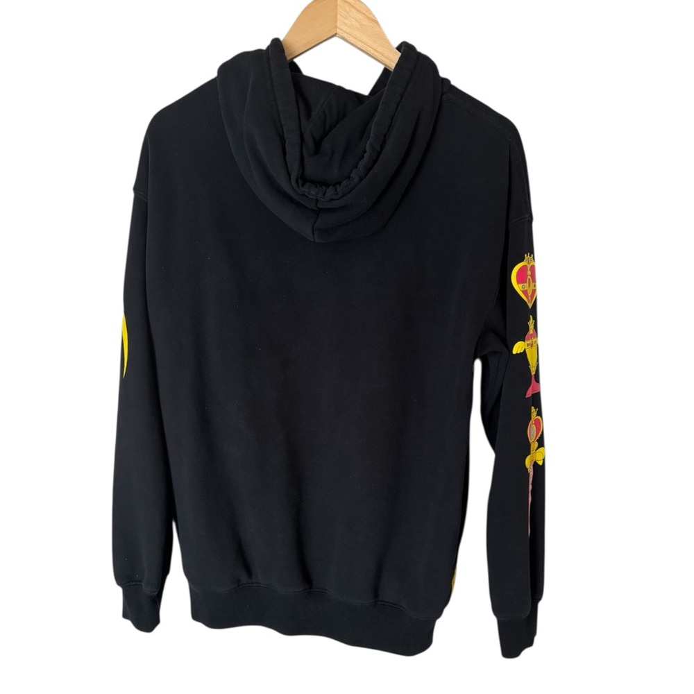 SAILOR MOON Hoodie Anime Graphic Jumbo All Over Print Pockets Women’s Small - Picture 4 of 7